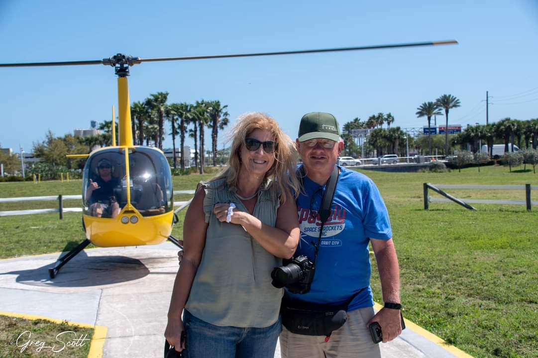 Helicopter Tour of Kennedy Space Center (photo credit: Jack & Jeanette Kennedy)