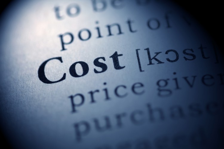 the word cost in the dictionary