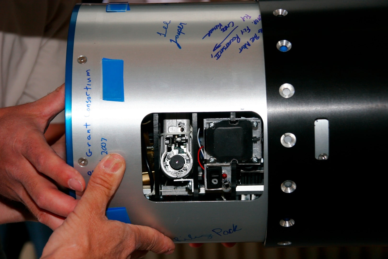 Memorial Spaceflight on board cameras