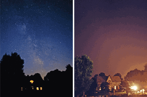 Light pollution