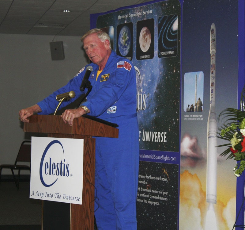 Astronaut Jon McBride