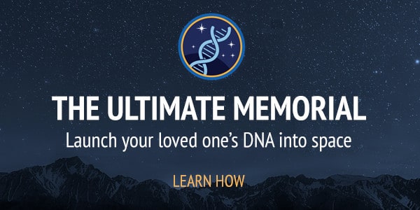 Launch your loved one's DNA to space as the ultimate memorial