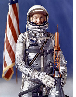 NASA astronaut L. Gordon Cooper, Jr.