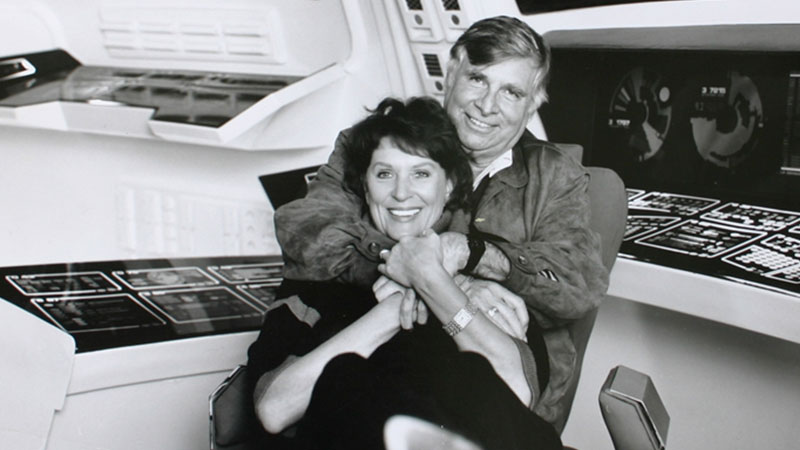 Star Trek's Gene and Majel Roddenberry