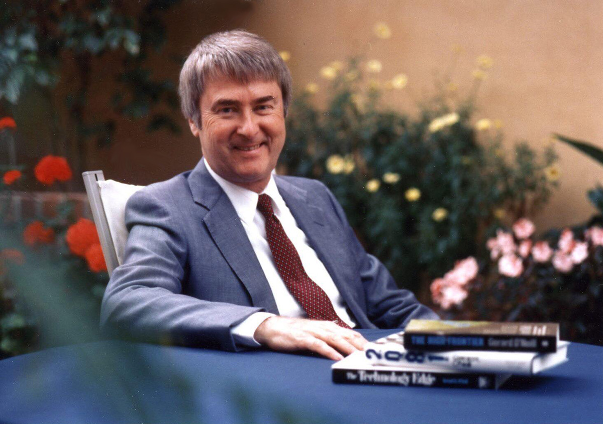 Gerard K. O'Neill pictured during the 1980s. Image Credit: The High Frontier Movie website