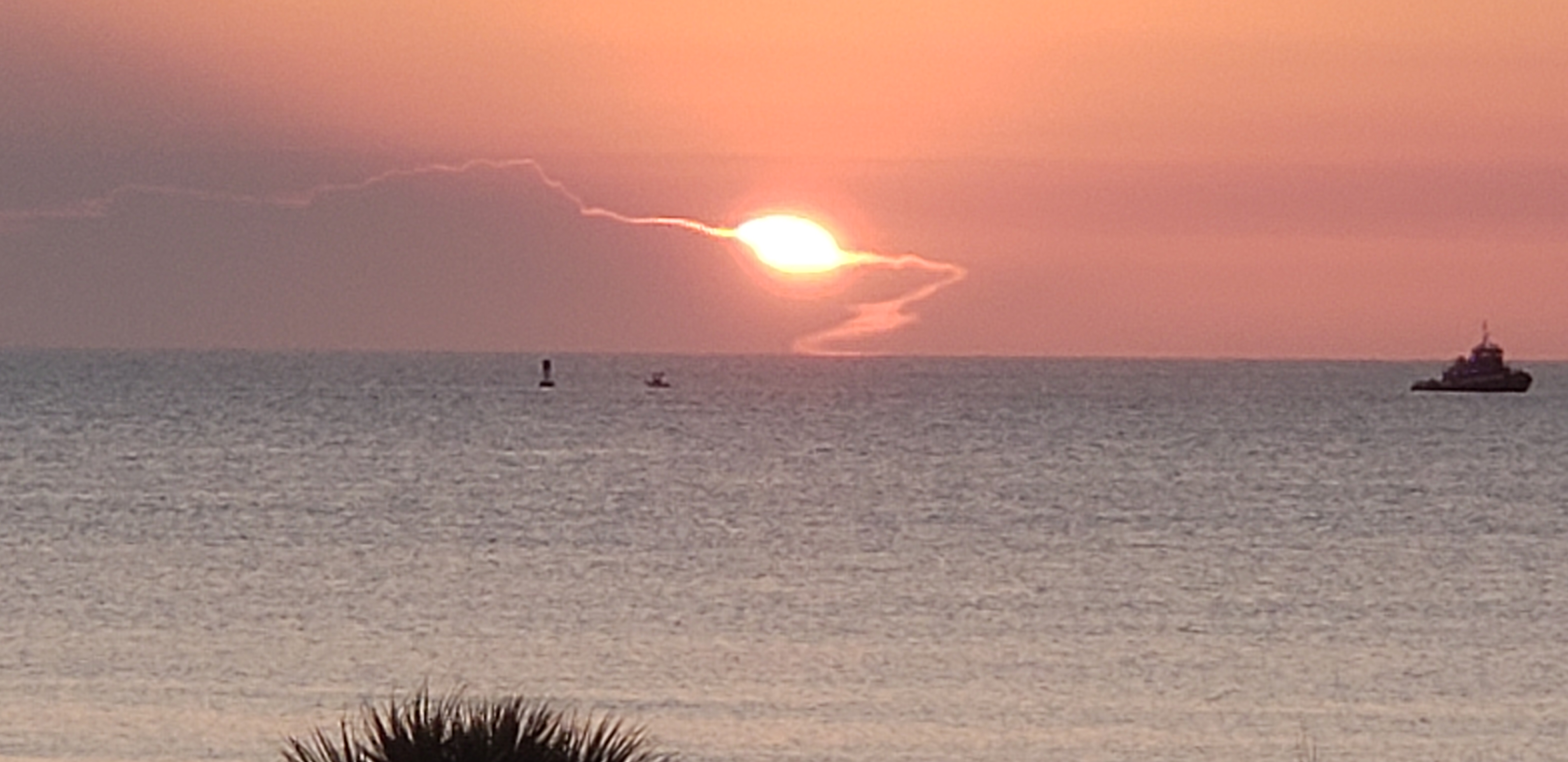 Guests can enjoy magnificent sunset views during the Cape Canaveral catamaran sailing experience