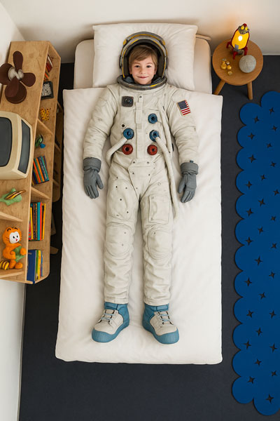 astronaut duvet cover