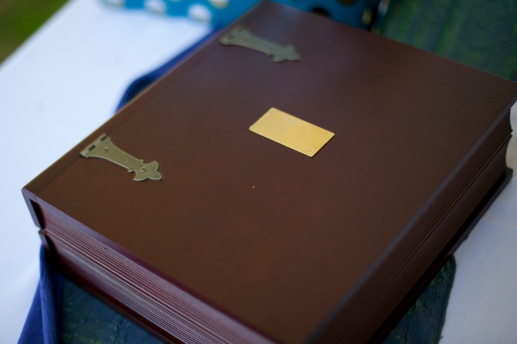Memory box used to store celebration of life mementos